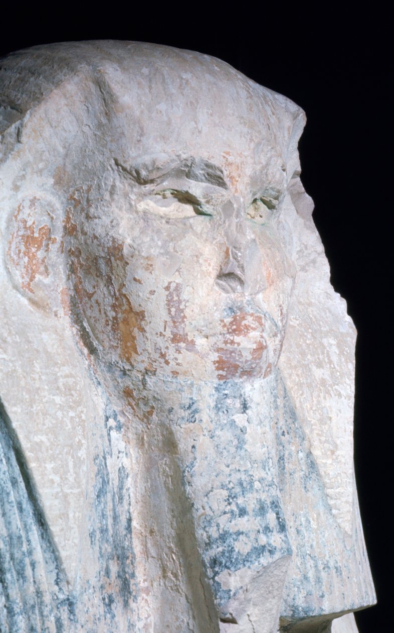 تمثال زوسر ، الفرعون المصري القديم ، القرن السابع والعشرون قبل الميلاد بواسطة غير معروف