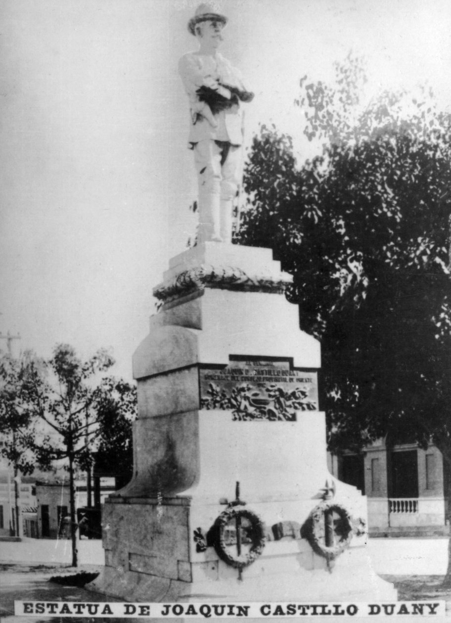 تمثال خواكين كاستيلو دواني ، 1858-1902 ، 1920s بواسطة غير معروف