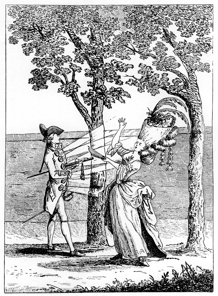 أزرار الصلب ، Coup de Bouton ، 1777 بواسطة غير معروف