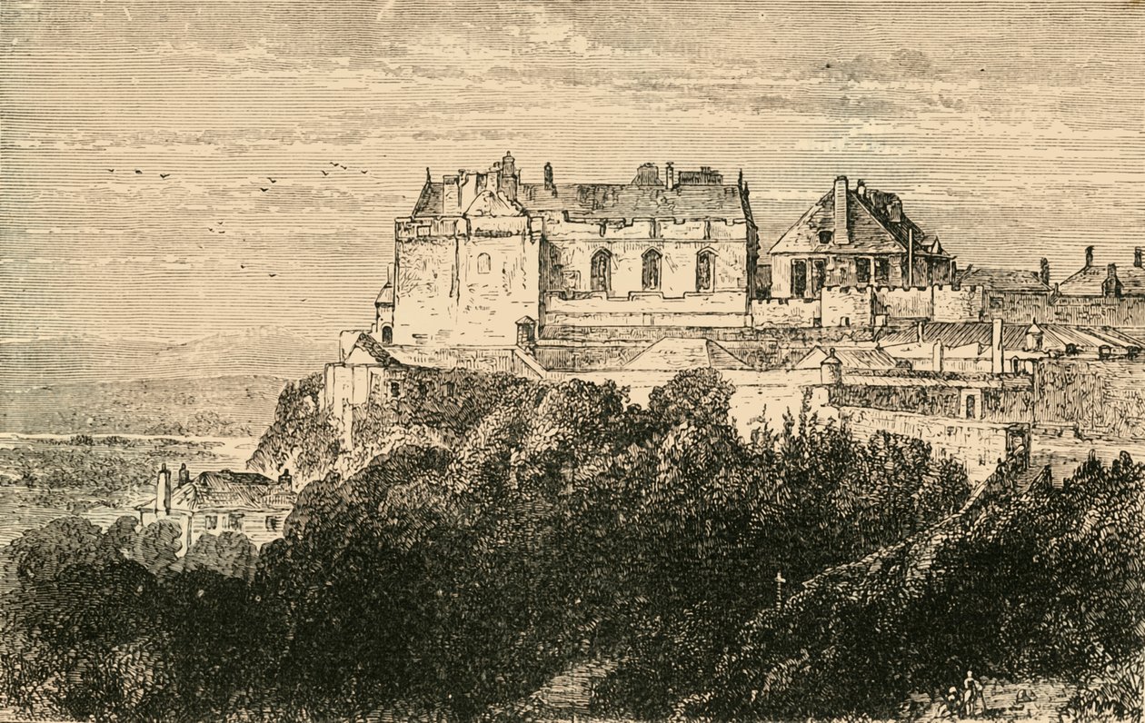 قلعة ستيرلنغ ، 1890. بواسطة غير معروف