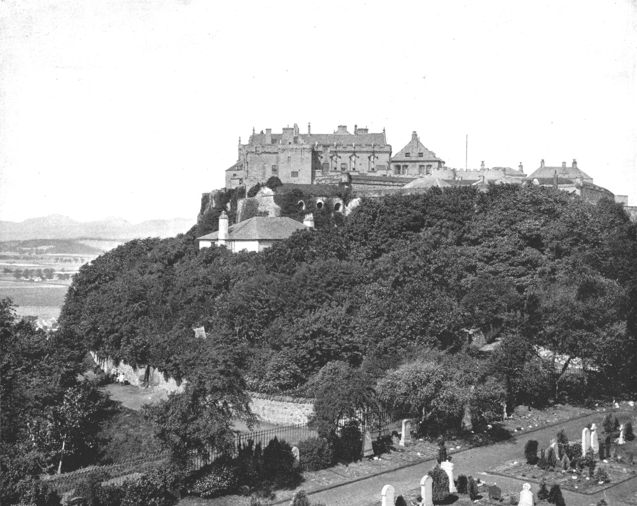 قلعة ستيرلنغ ، اسكتلندا ، 1894. بواسطة غير معروف