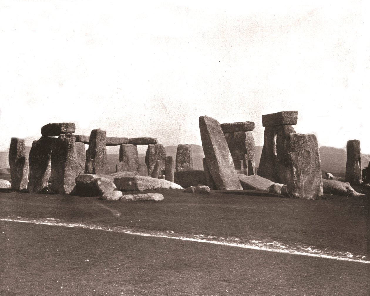 ستونهنج ، سهل سالزبوري ، ويلتشير ، 1894. بواسطة غير معروف