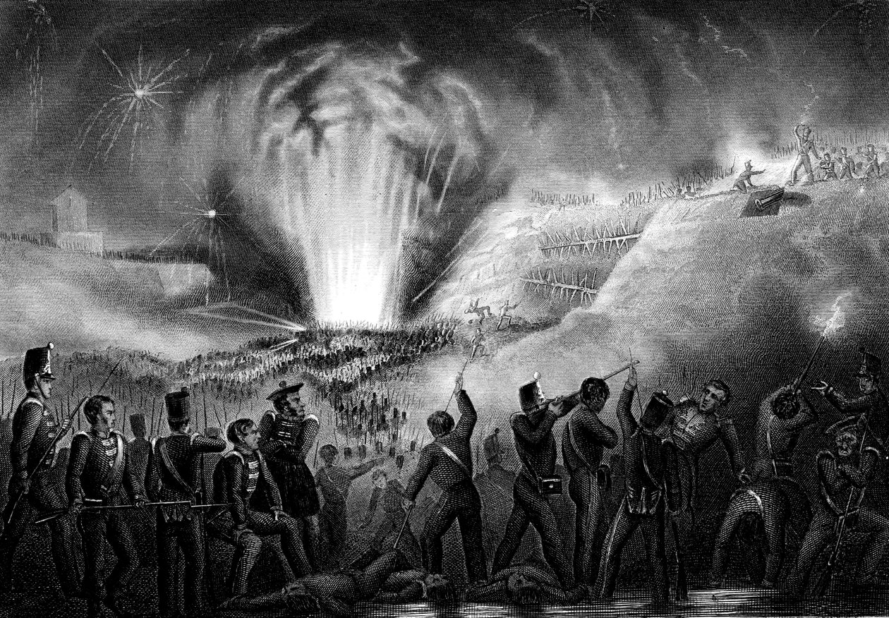 اقتحام بطليوس ، إسبانيا ، حرب شبه الجزيرة ، 6 أبريل 1812 بواسطة غير معروف