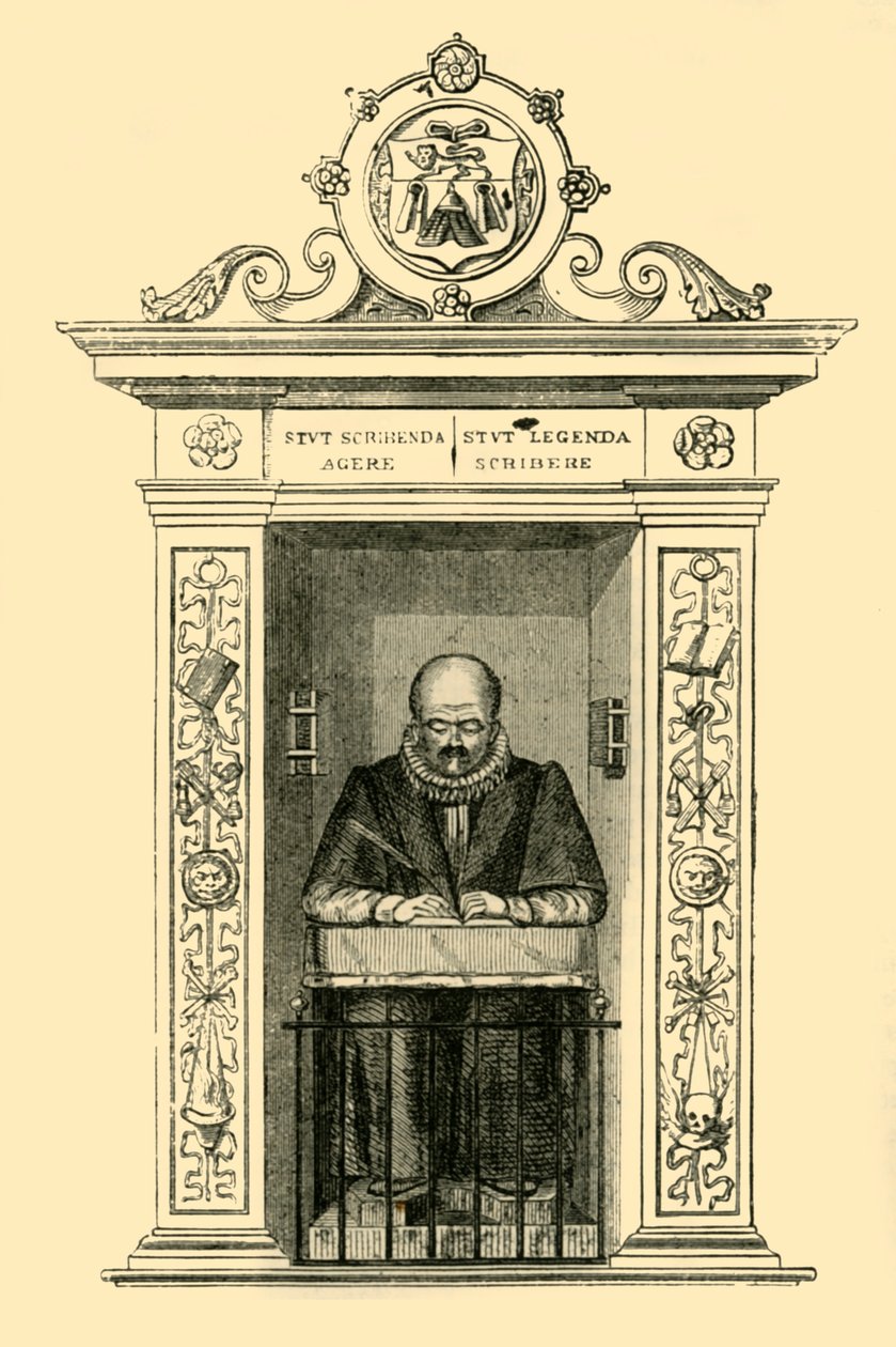 نصب ستوز في سانت أندرو Undershaft ، c1872. بواسطة غير معروف