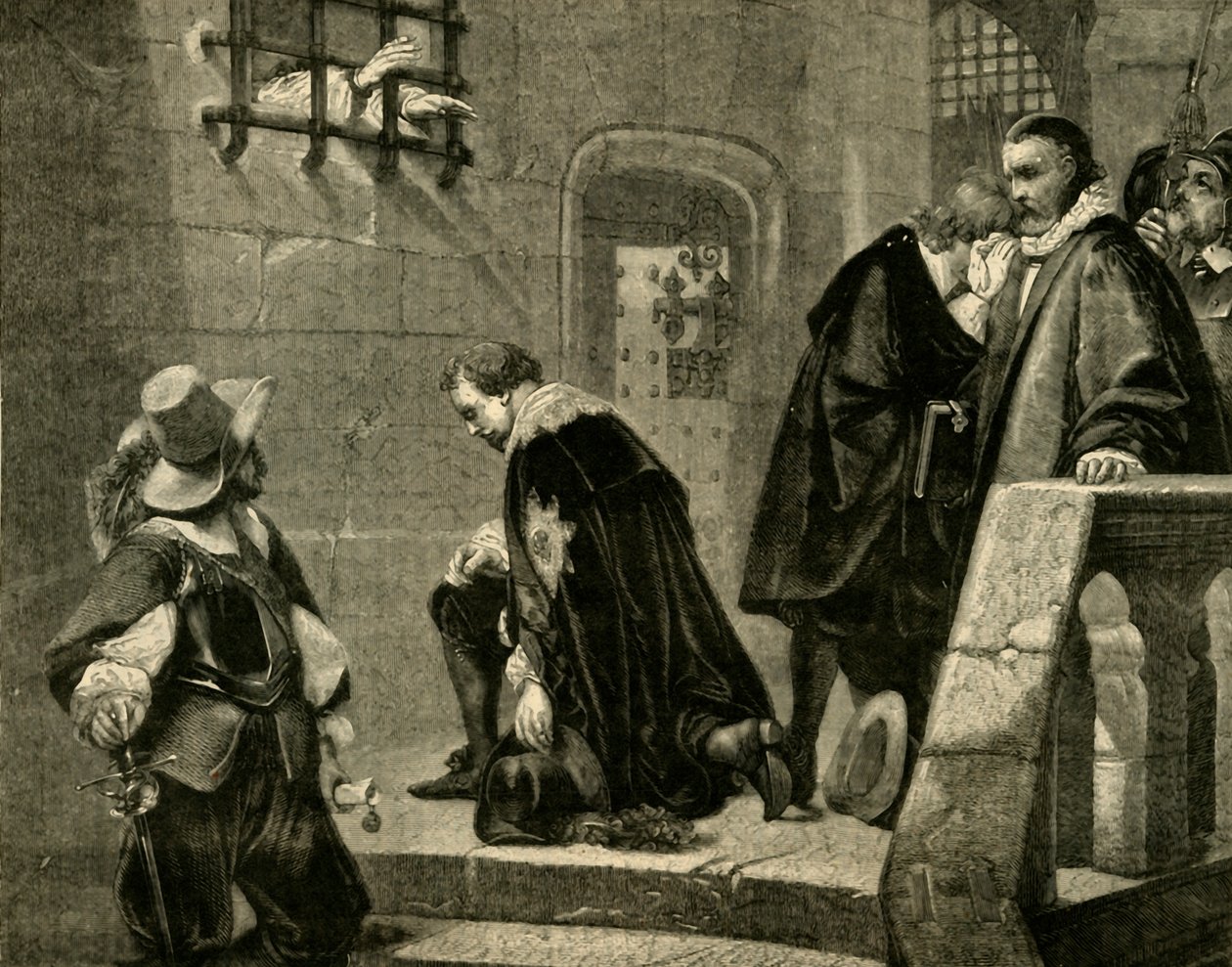 سترافورد ذاهب إلى الإعدام ، 1641 ، 1881. بواسطة غير معروف