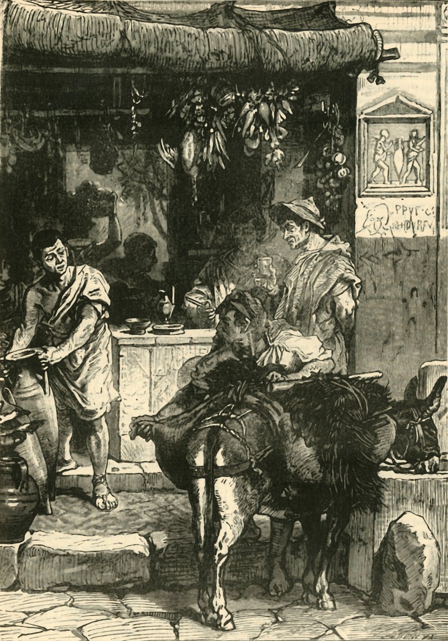 مشهد الشارع في بومبي ، 1890. بواسطة غير معروف