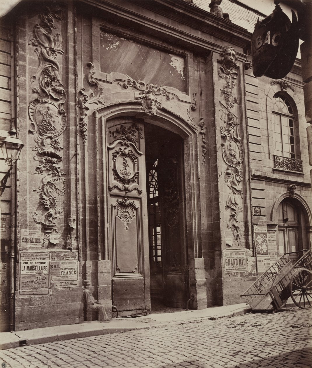 شارع ديجون قبل عام 1870. بواسطة غير معروف