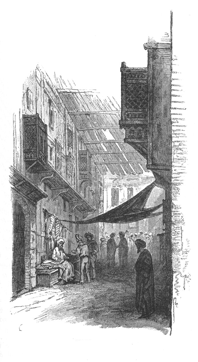 شارع السويس c1882 بواسطة غير معروف