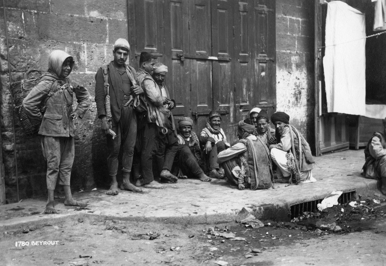 مشهد الشارع ، بيروت ، لبنان ، c1920s-c1930s بواسطة غير معروف