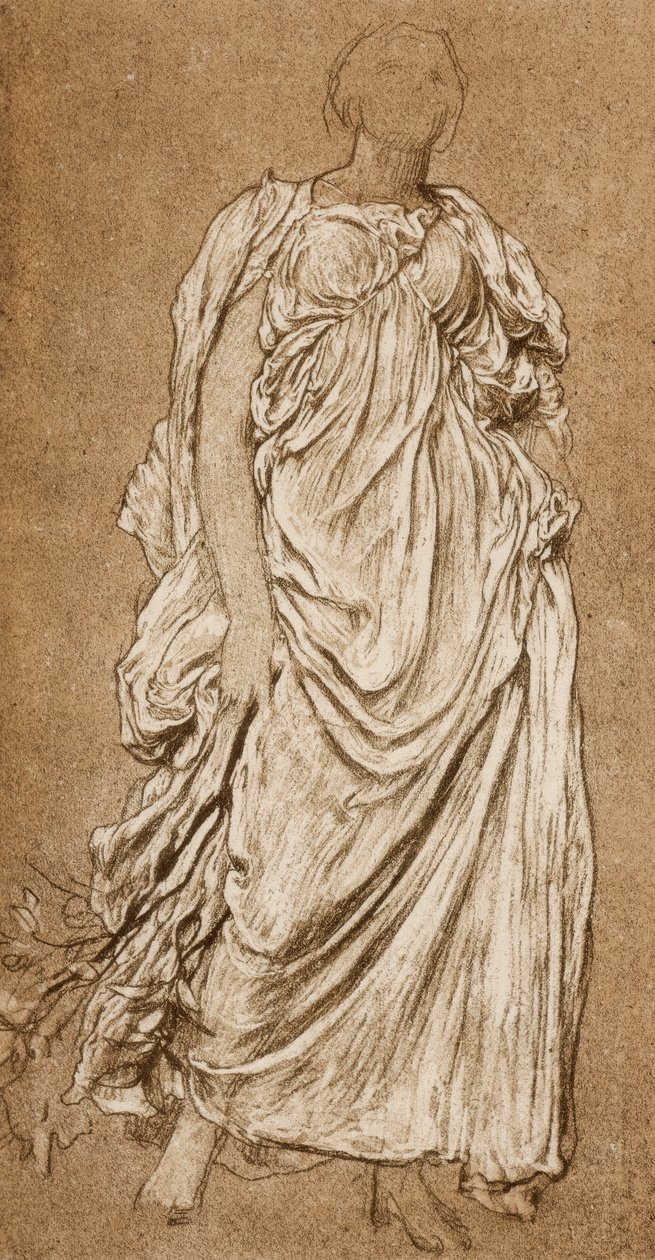 دراسة لدفنيا ، c1874-1876 c1880-1882 بواسطة غير معروف