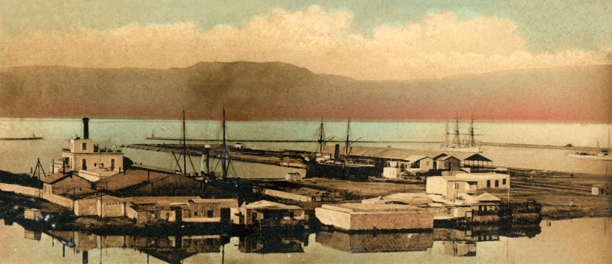 السويس - الأرصفة ، c1918-c1939. بواسطة غير معروف