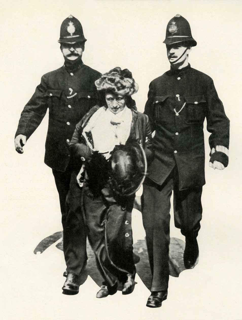 تم اعتقال Suffragette ، c1910 ، 1947. بواسطة غير معروف