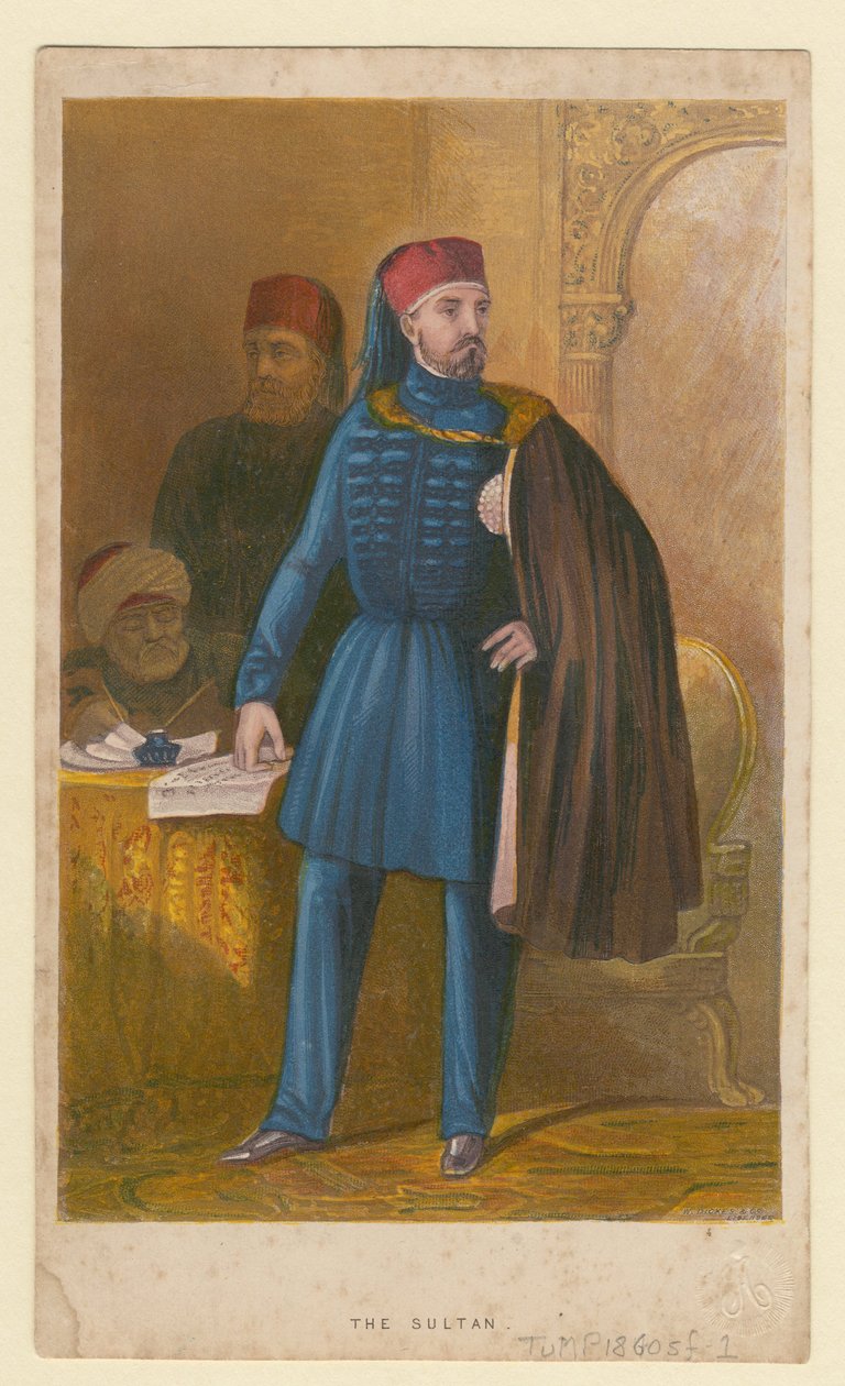 السلطان عبد المجيد الأول 1823-1861 ، 1850 بواسطة غير معروف