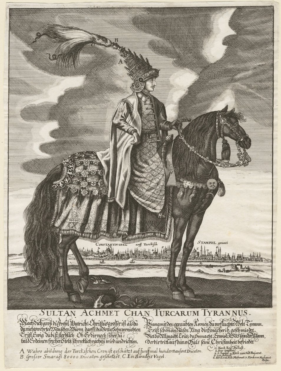 Sultan Ahmed III 1673-1736, 1710 بواسطة غير معروف
