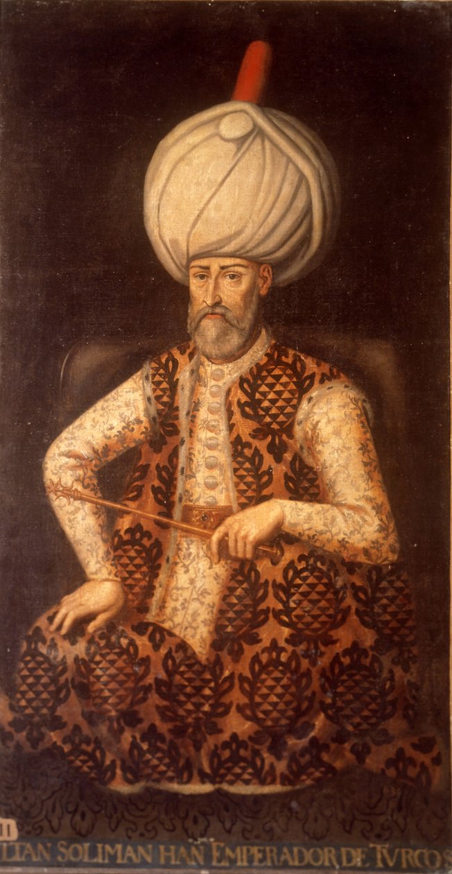 السلطان سليمان الأول ، القرن السابع عشر بواسطة غير معروف