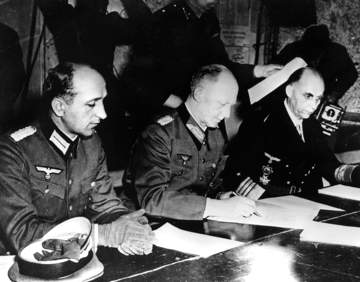 استسلام ألمانيا النازية ، ريمس ، فرنسا ، 7 مايو 1945 بواسطة غير معروف