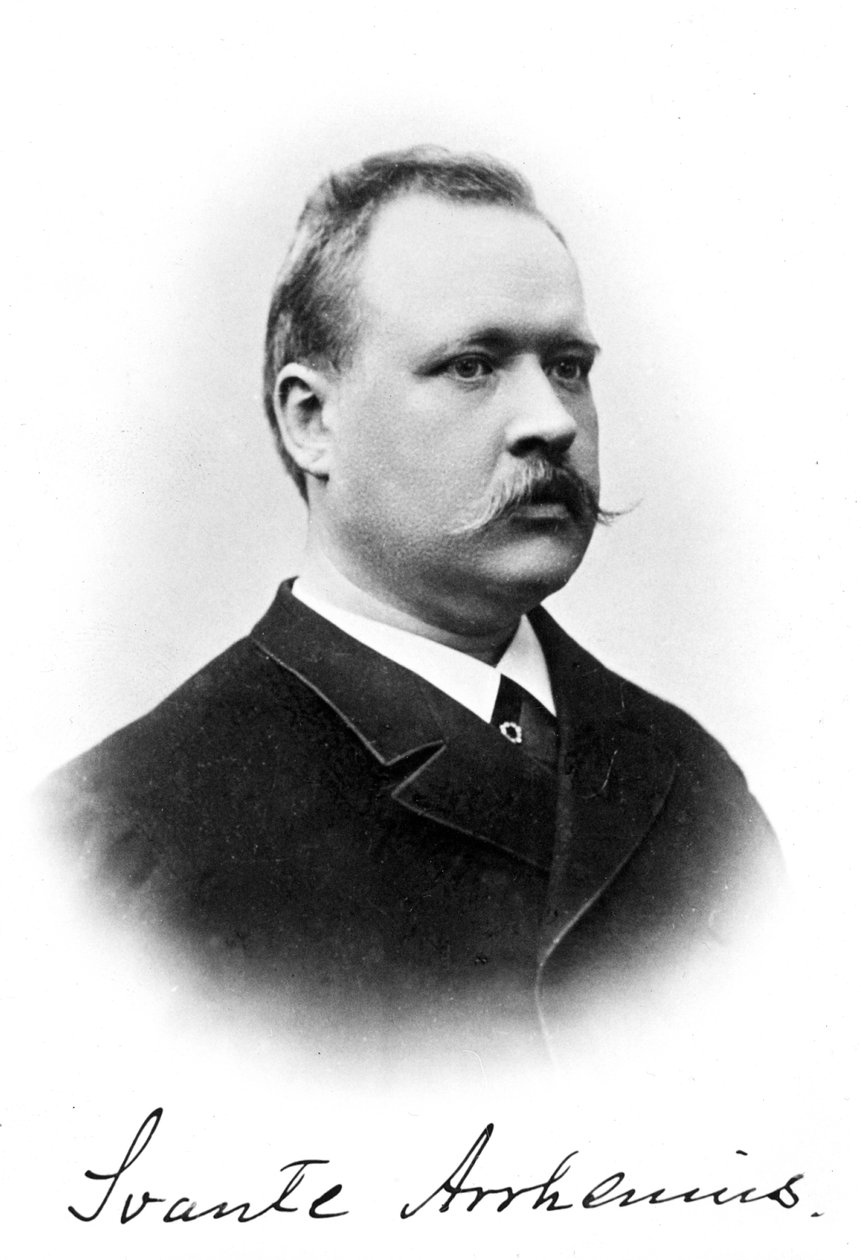 Svante Arrhenius 1859-1927 ، فيزيائي وكيميائي سويدي بواسطة غير معروف