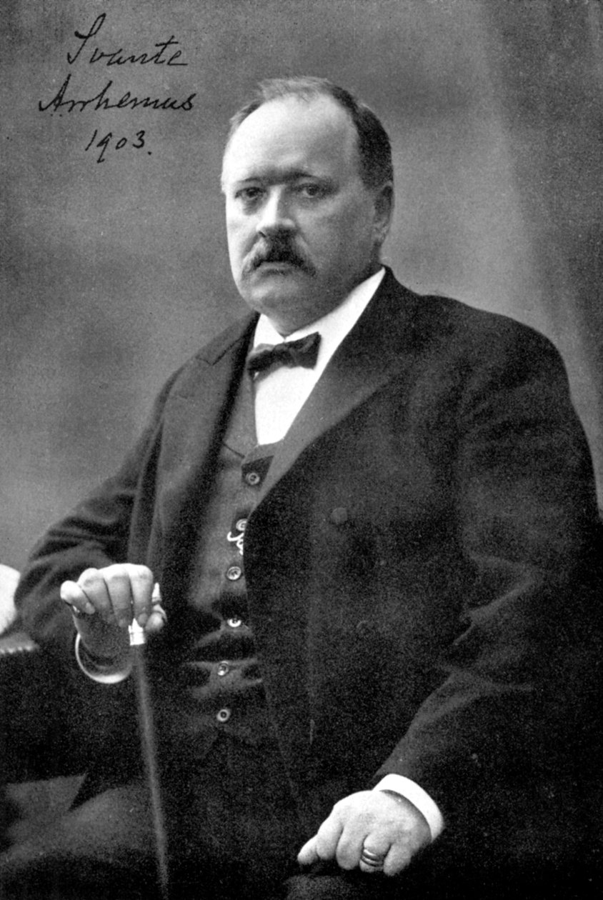 سفانتي أرينيوس 1859-1927 ، عالم فيزيائي وكيميائي سويدي ، 1903 بواسطة غير معروف