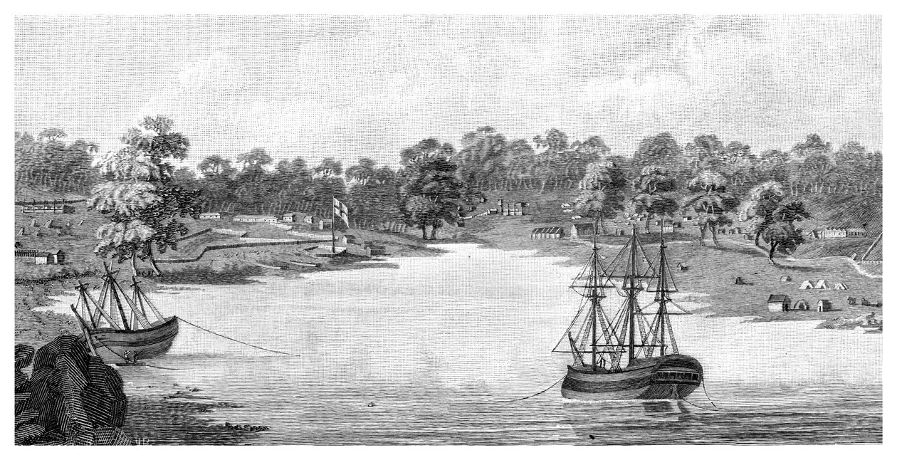 سيدني كوف ، نيو ساوث ويلز ، أستراليا ، 1788 ، 1886 بواسطة غير معروف