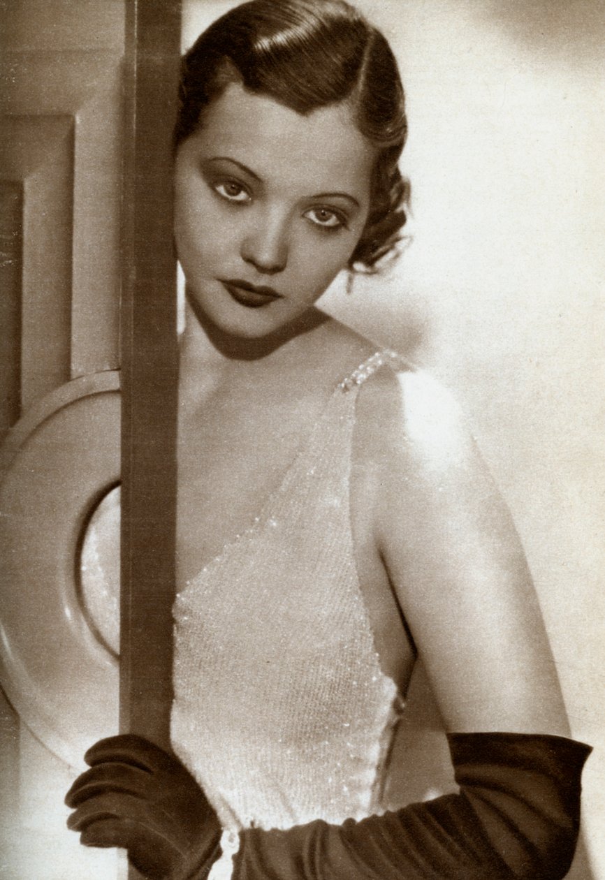 سيلفيا سيدني ، الممثلة الأمريكية ، 1933 بواسطة غير معروف