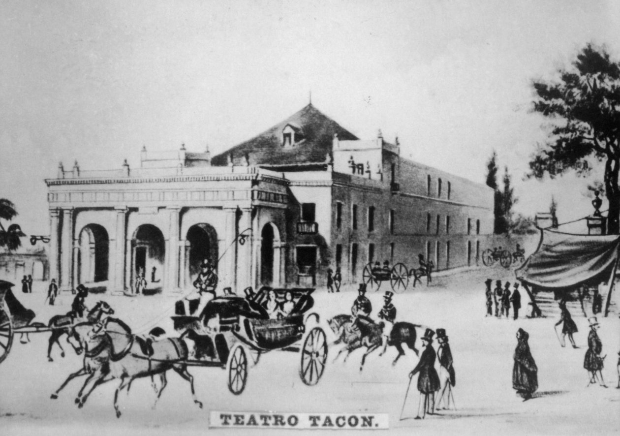 مسرح تاكون ، كوبا ، c1910 بواسطة غير معروف