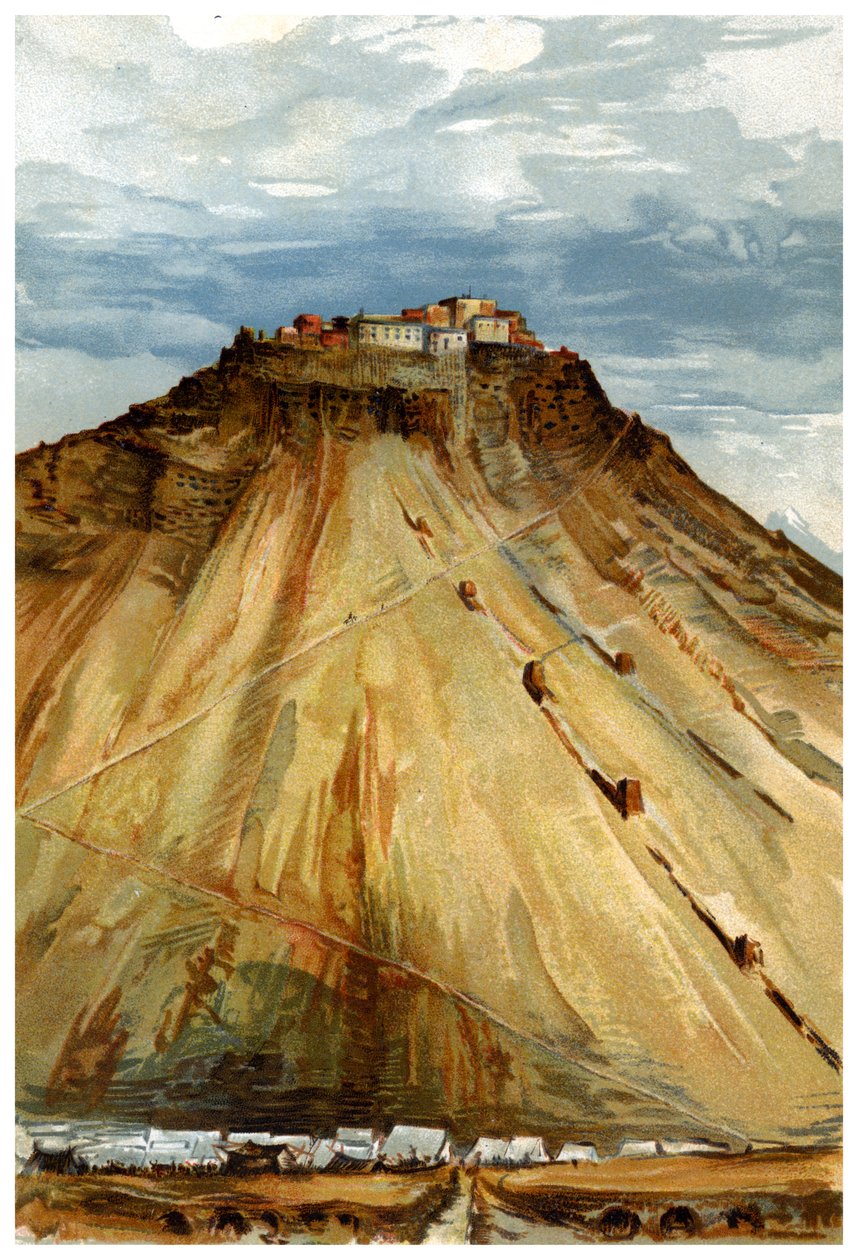 Taklakot Fort, Tibet, 1898 بواسطة غير معروف