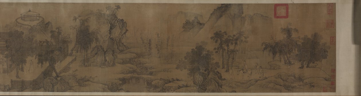 عودة Tao Yuanmings إلى المنزل ، 1300s. بواسطة غير معروف