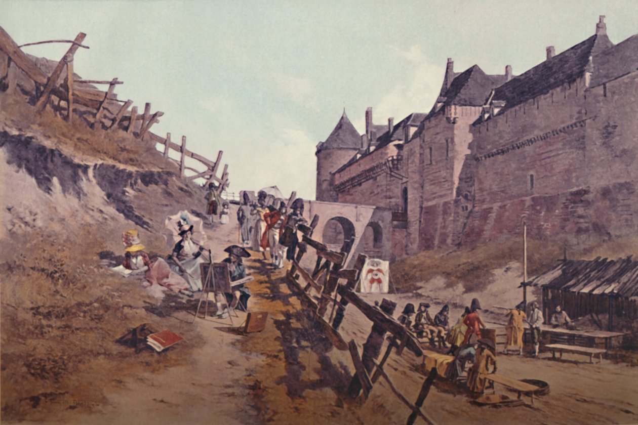 الممارسة الهدف Dieppe 1795 ، 1896 بواسطة غير معروف