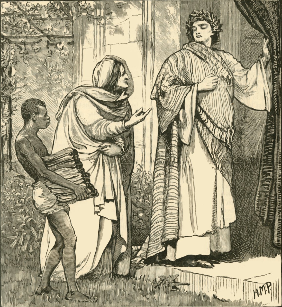 Tarquinius و Sibyl ، 1890. بواسطة غير معروف