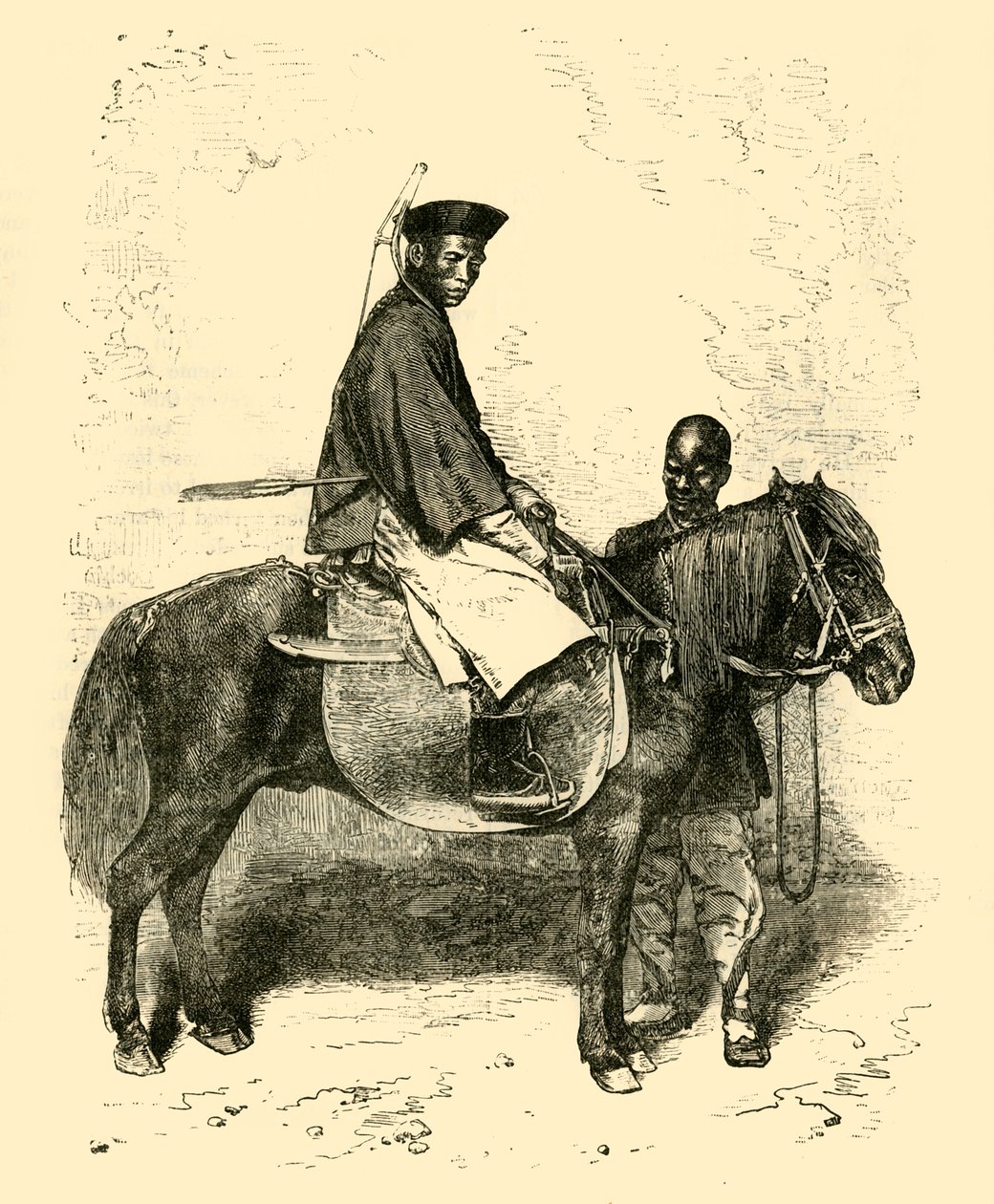 جندي حصان الجير ، 1890. بواسطة غير معروف