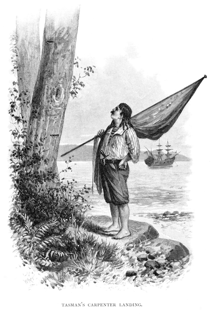 تسمان نجار الهبوط ، 1644 1886 بواسطة غير معروف