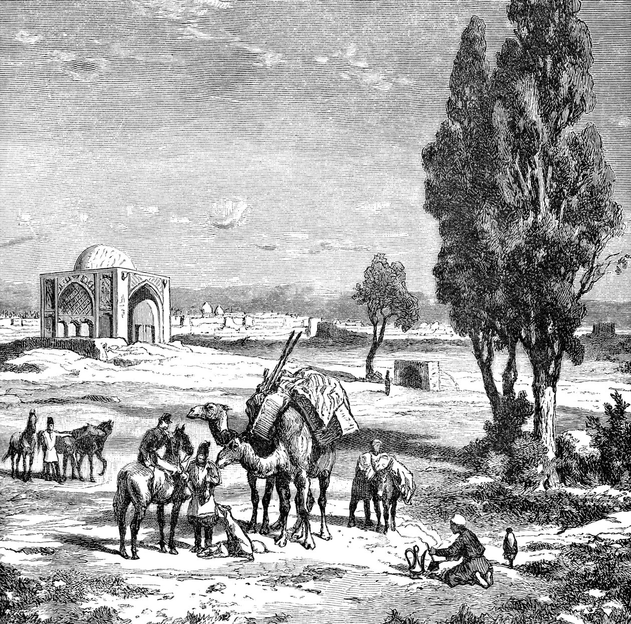 طهران ، إيران ، 1895 بواسطة غير معروف
