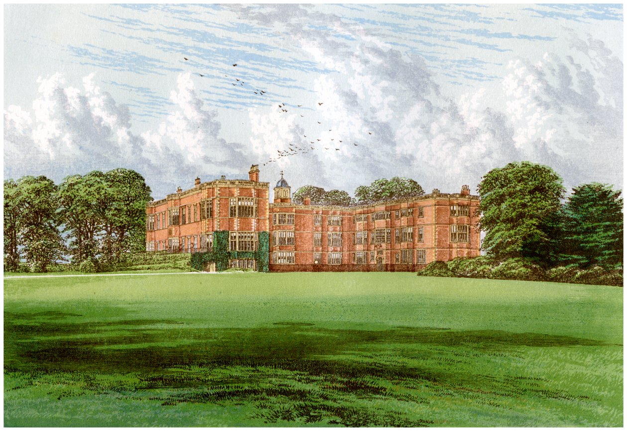 Temple Newsam ، موطن عائلة Meynell-Ingram ، c1880 بواسطة غير معروف