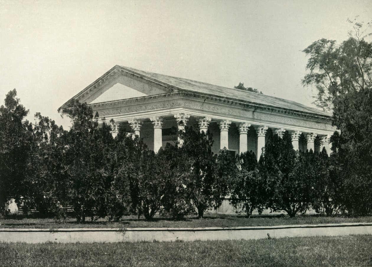 معبد الشهرة في Barrackpore ، 1925. بواسطة غير معروف