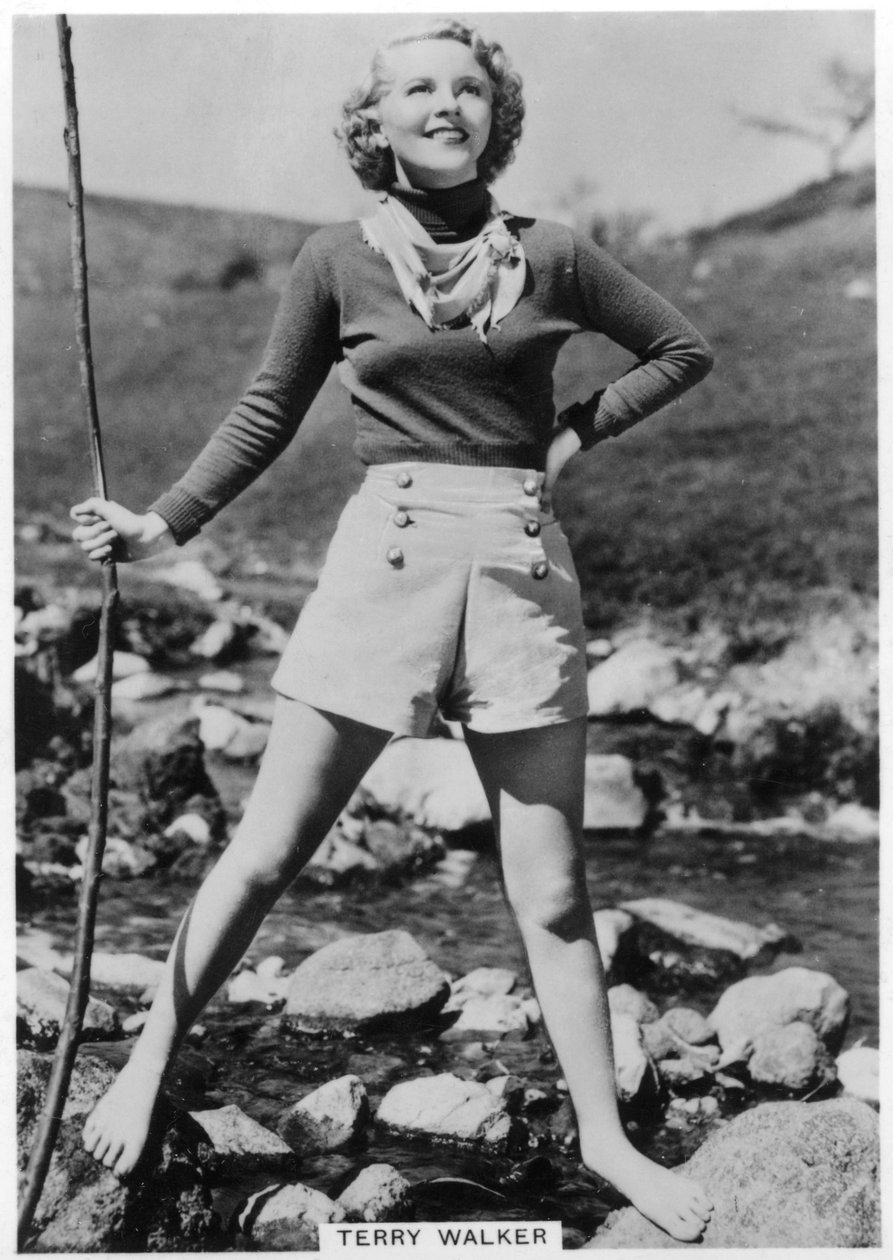 تيري ووكر ، ممثلة سينمائية أمريكية ، c1936-c1939 بواسطة غير معروف
