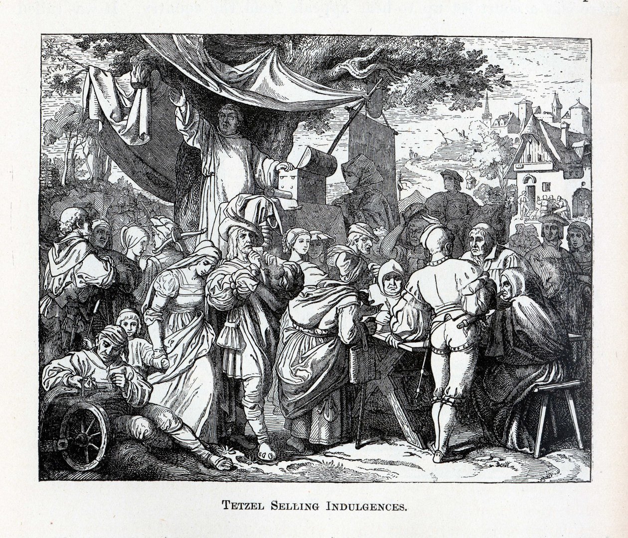 تتسل بيع الانغماس ، 1882 بواسطة غير معروف