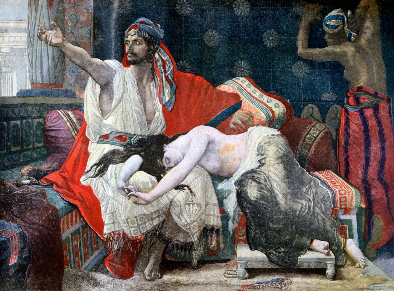 ثامار وأبسالون ، 1893 بواسطة غير معروف