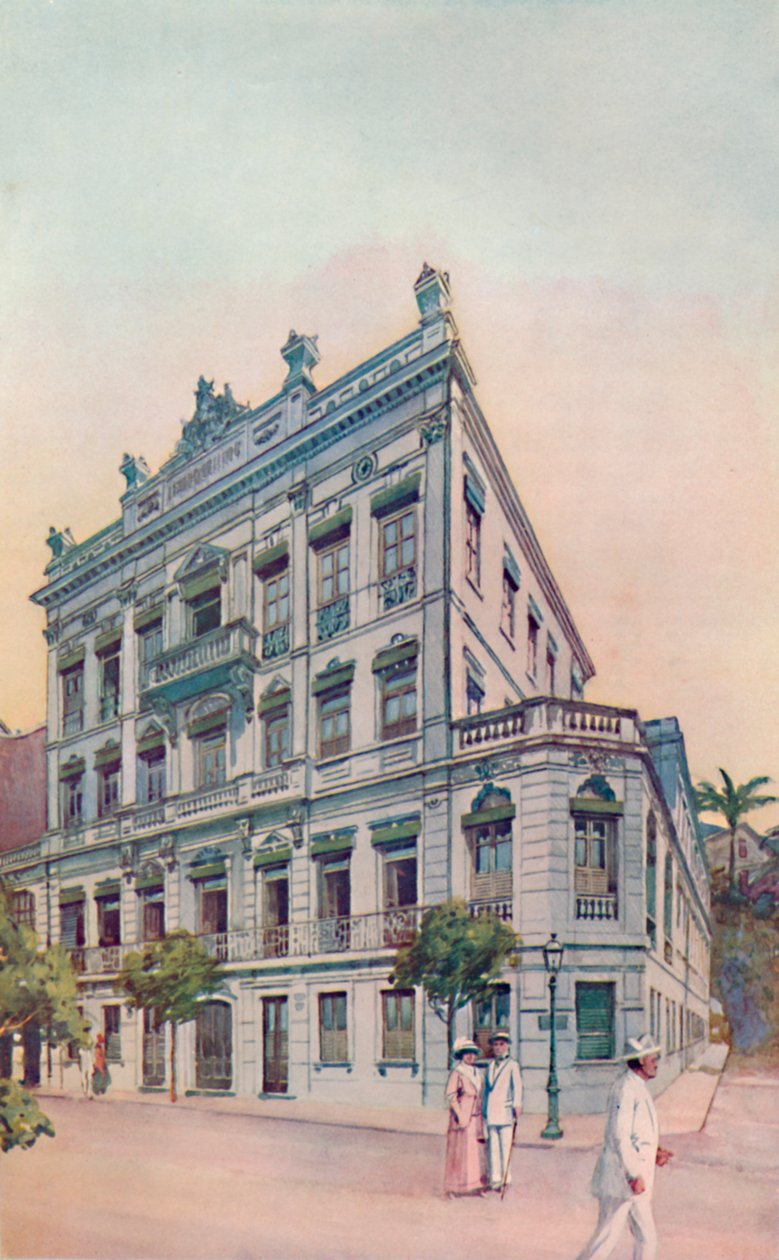 المكاتب الإدارية للسكك الحديدية ليوبولدينا ، مواجهة لخليج ريو ، 1914 بواسطة غير معروف