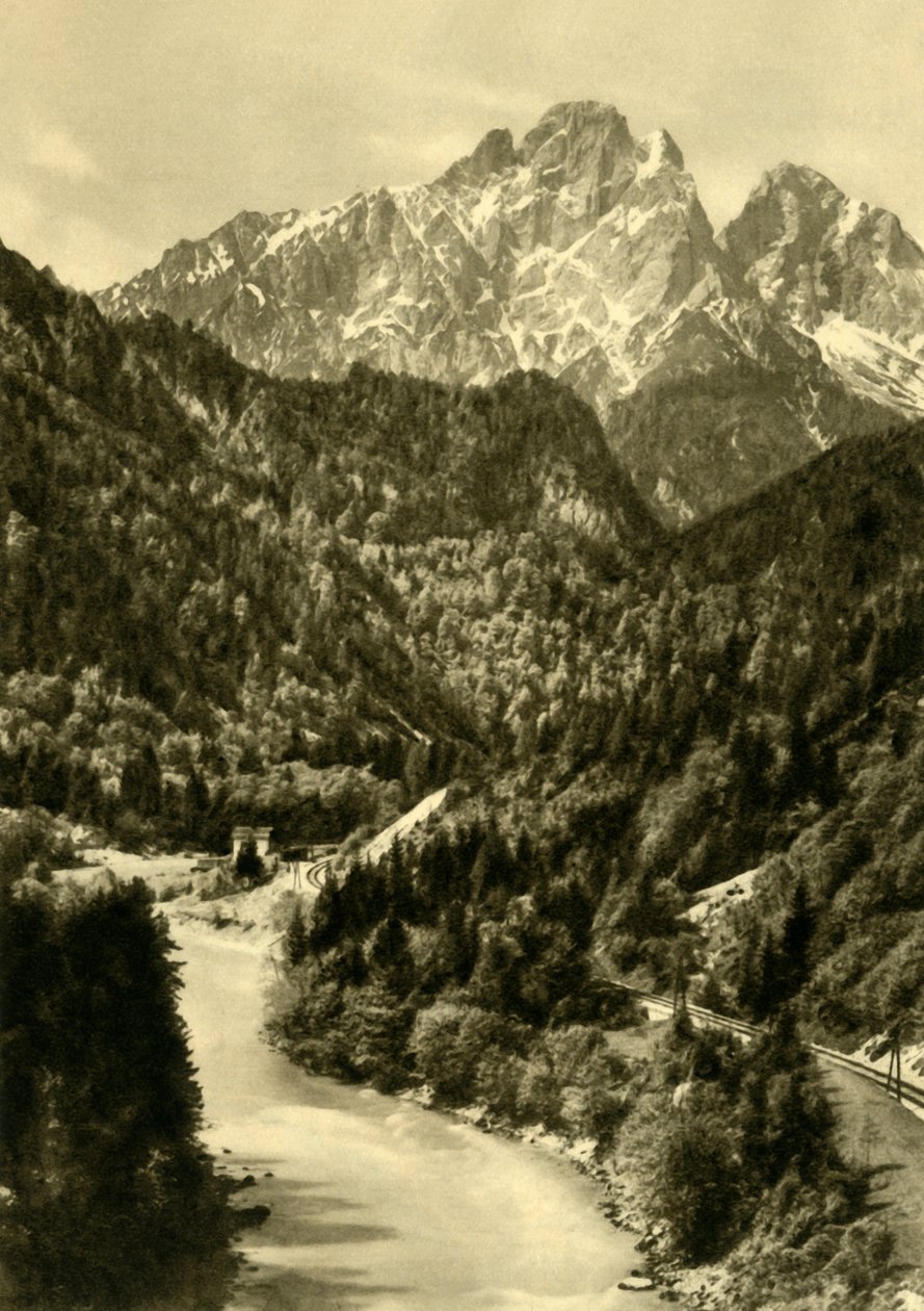 Admonter Reichenstein ، حديقة Gesäuse الوطنية ، ستيريا ، النمسا ، c1935. بواسطة غير معروف
