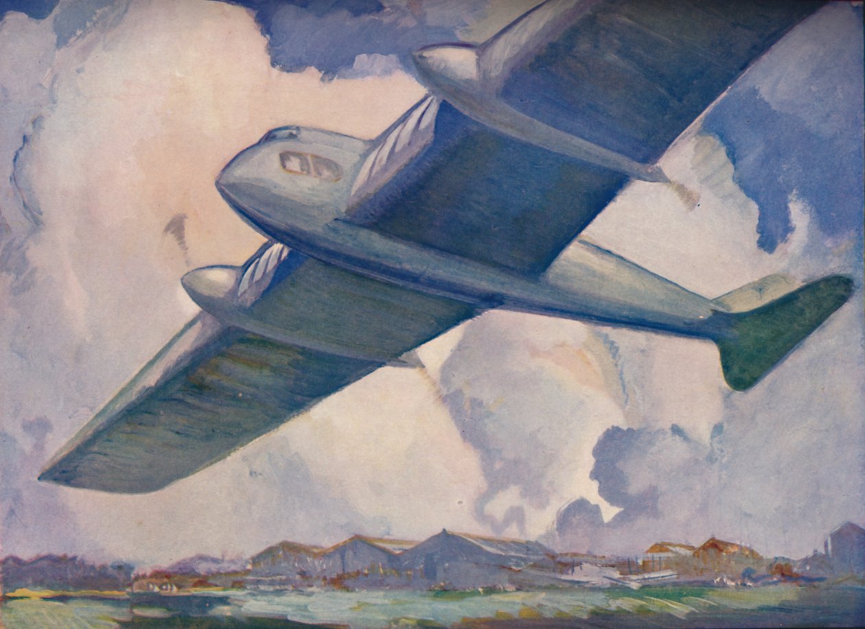 طائرة المستقبل 1927 بواسطة غير معروف