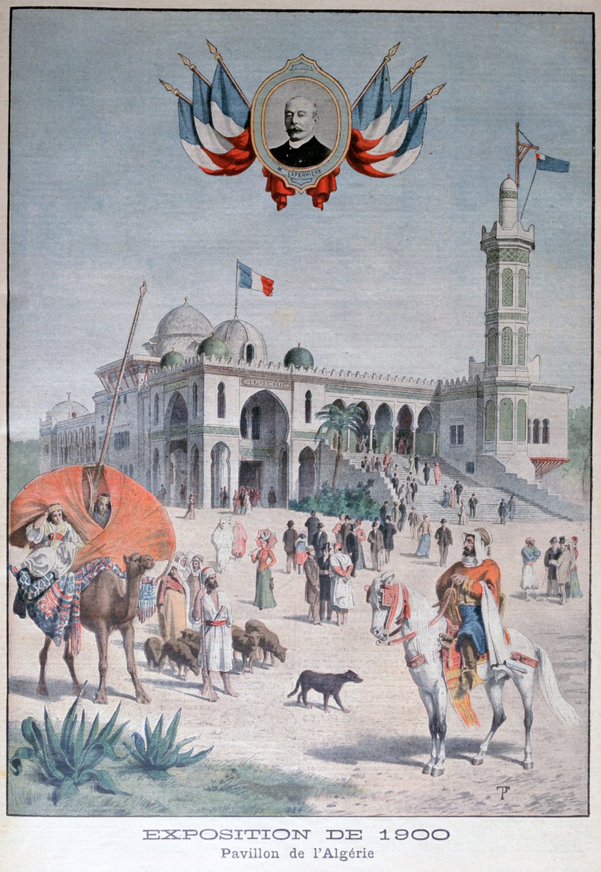 الجناح الجزائري في المعرض العالمي لعام 1900 ، باريس ، 1900 بواسطة غير معروف