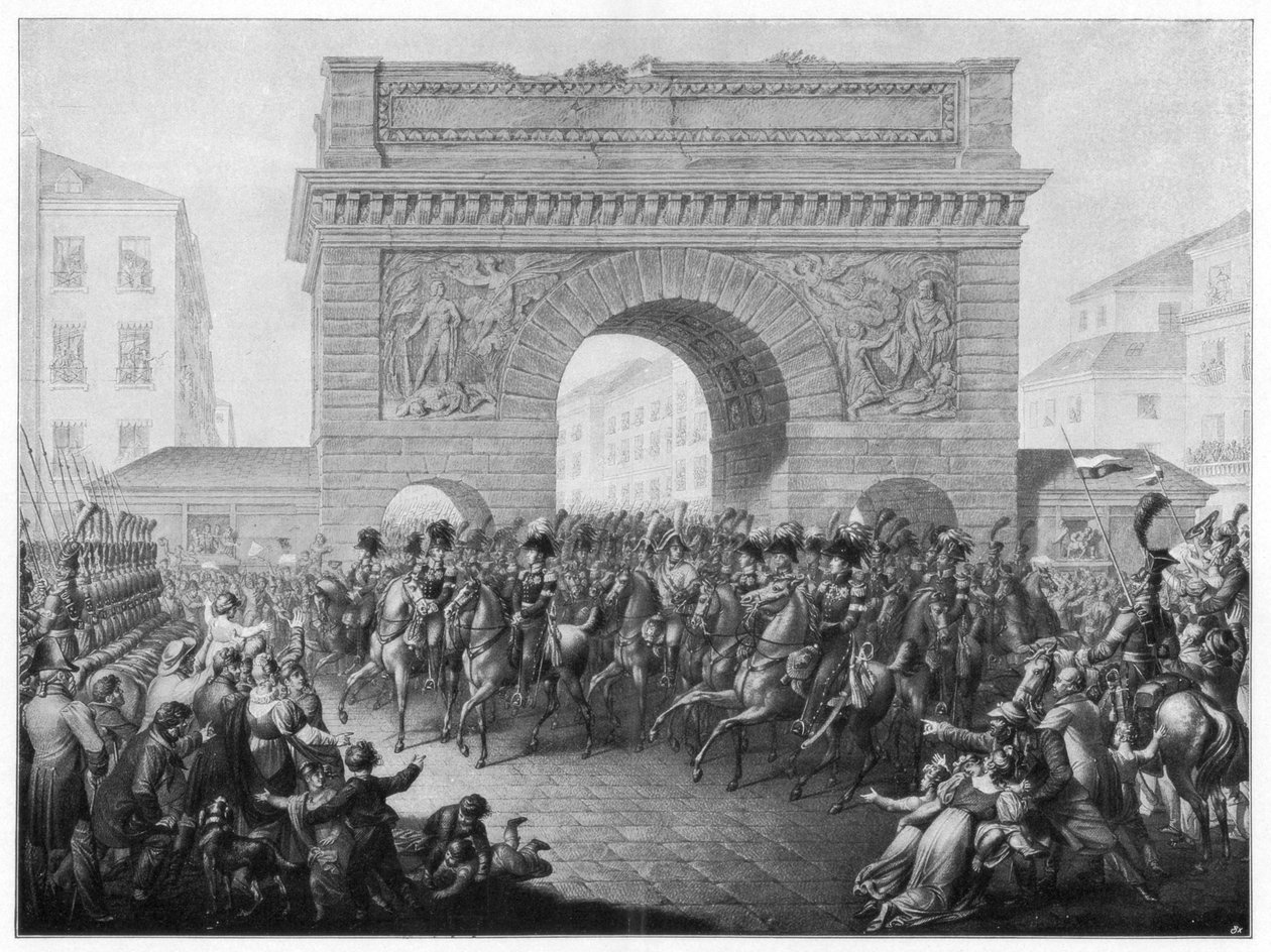 يدخل الحلفاء باريس ، 31 مارس 1814 1900 بواسطة غير معروف