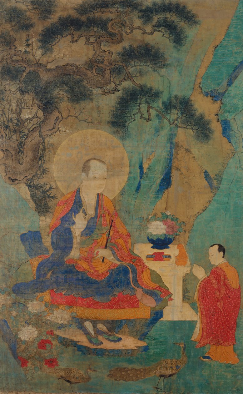 The Arhat Vajraputra ، القرن الخامس عشر. بواسطة غير معروف