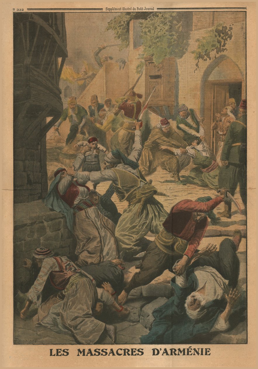 مذابح الأرمن 1915. بواسطة غير معروف