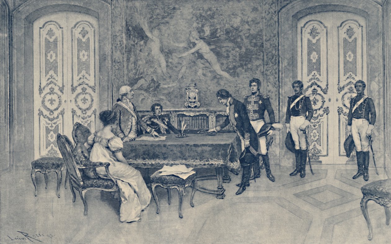 اعتقال فرديناند ، 1807 ، 1896. بواسطة غير معروف