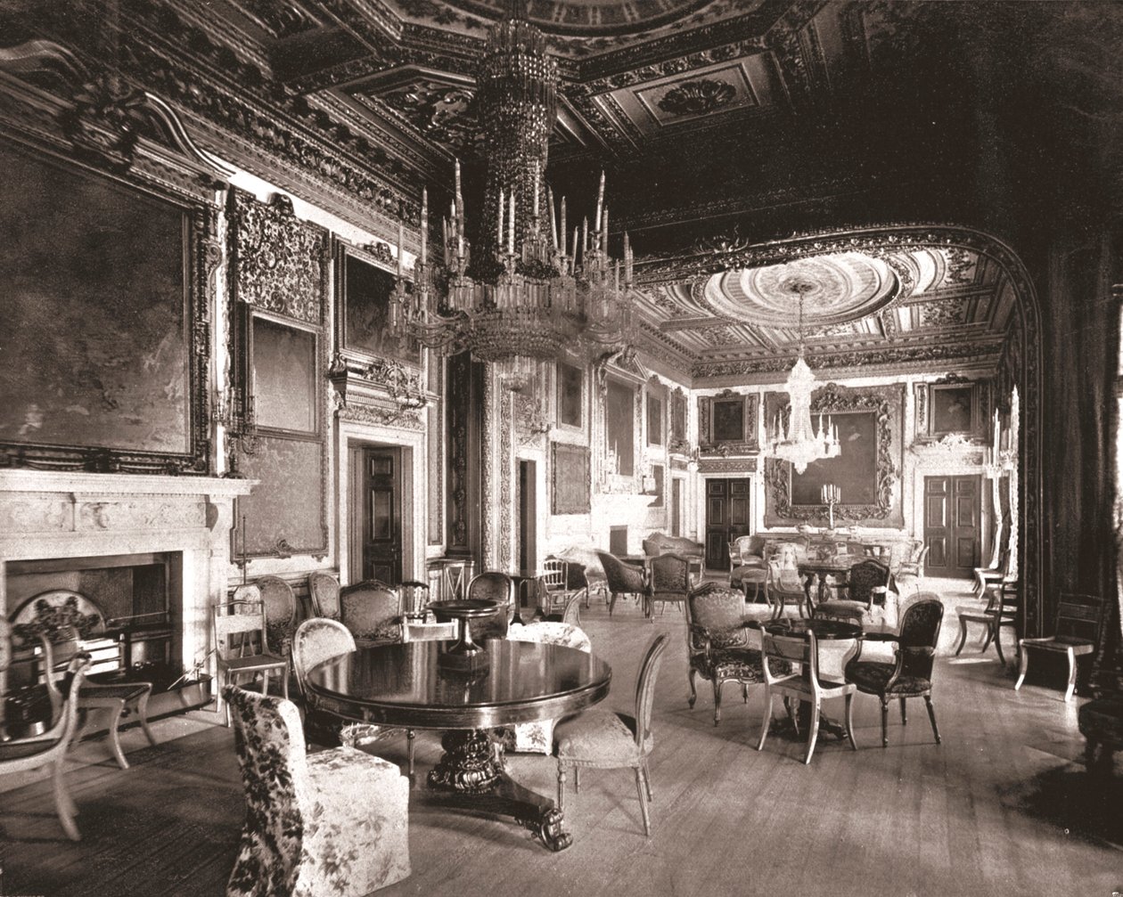 The Ballroom ، Devonshire House ، لندن ، 1894. بواسطة غير معروف