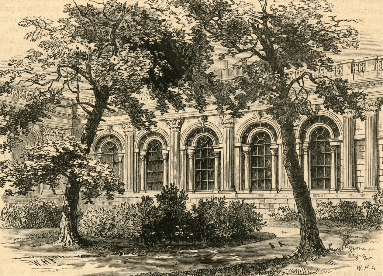 صالون البنك ، المنظر الخارجي ، 1897. بواسطة غير معروف