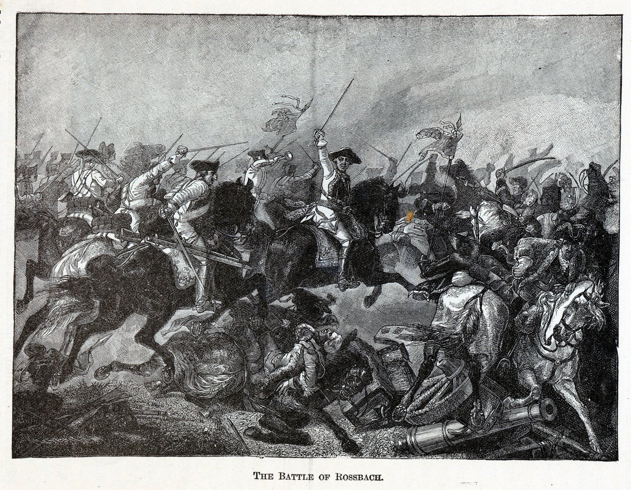 معركة روسباخ 1882 بواسطة غير معروف