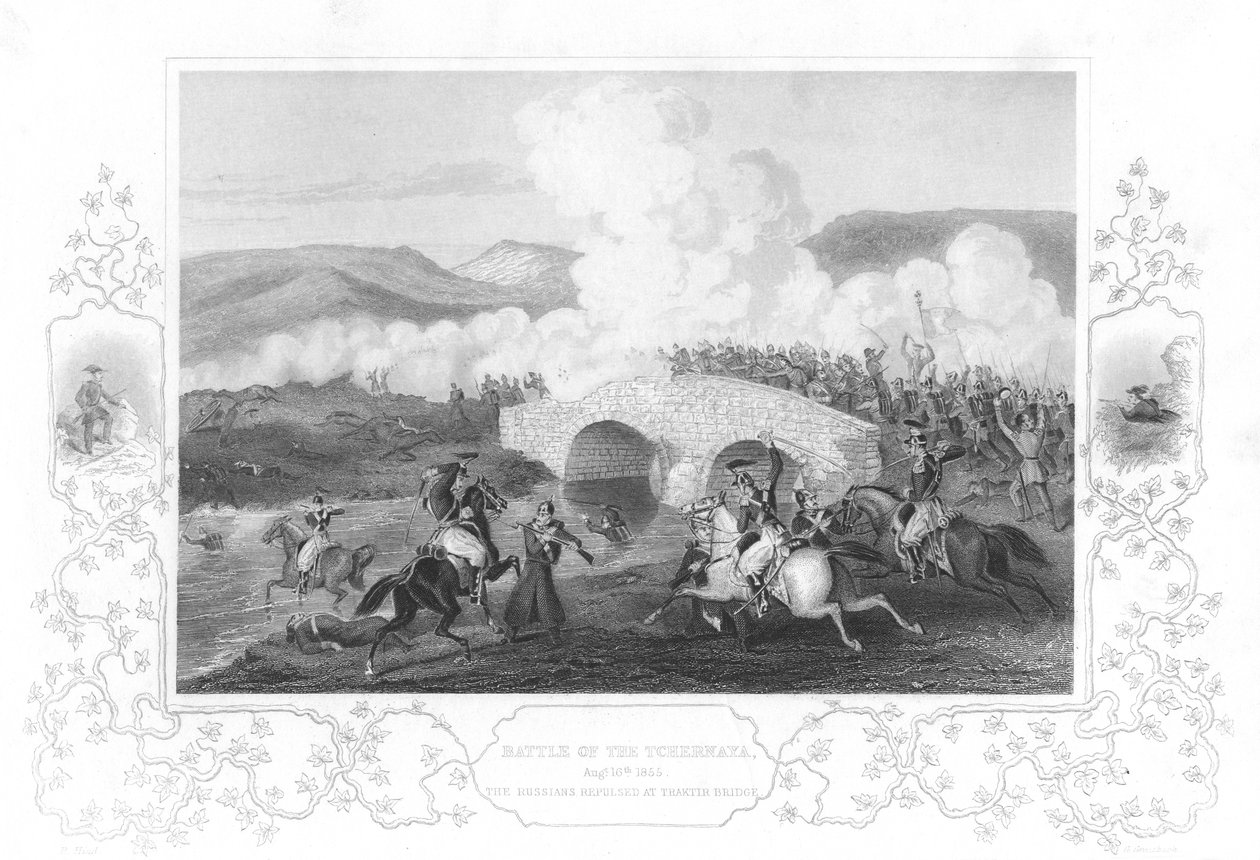 معركة تشرنايا 1855 بواسطة غير معروف