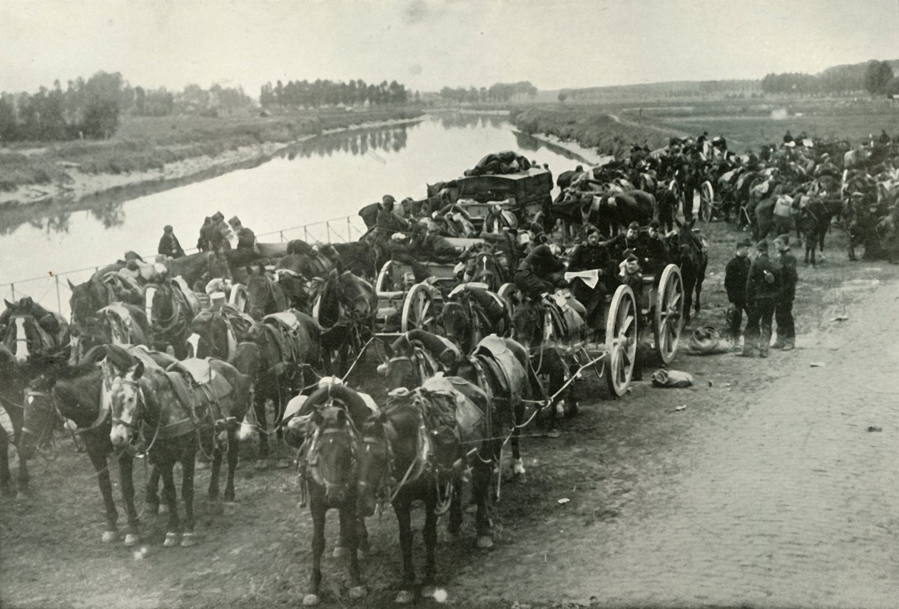 معركة الأنهار ، 1919. بواسطة غير معروف